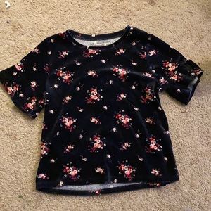 Children’s Abercrombie velvet shirt